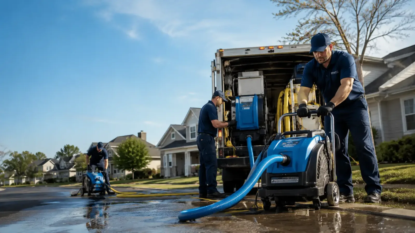 Flood Damage Cleanup in Paris Crossing, IN